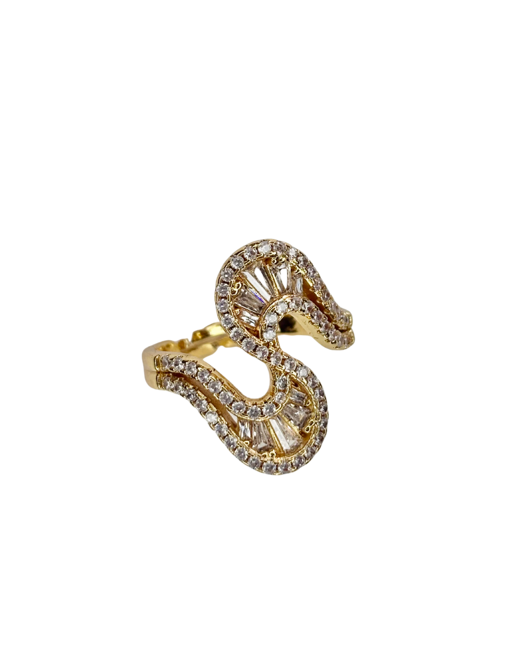 Swirl of Grace Korean Ring