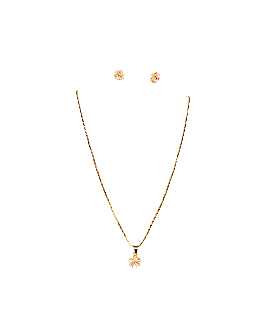 Blossom Bow Pendant Set