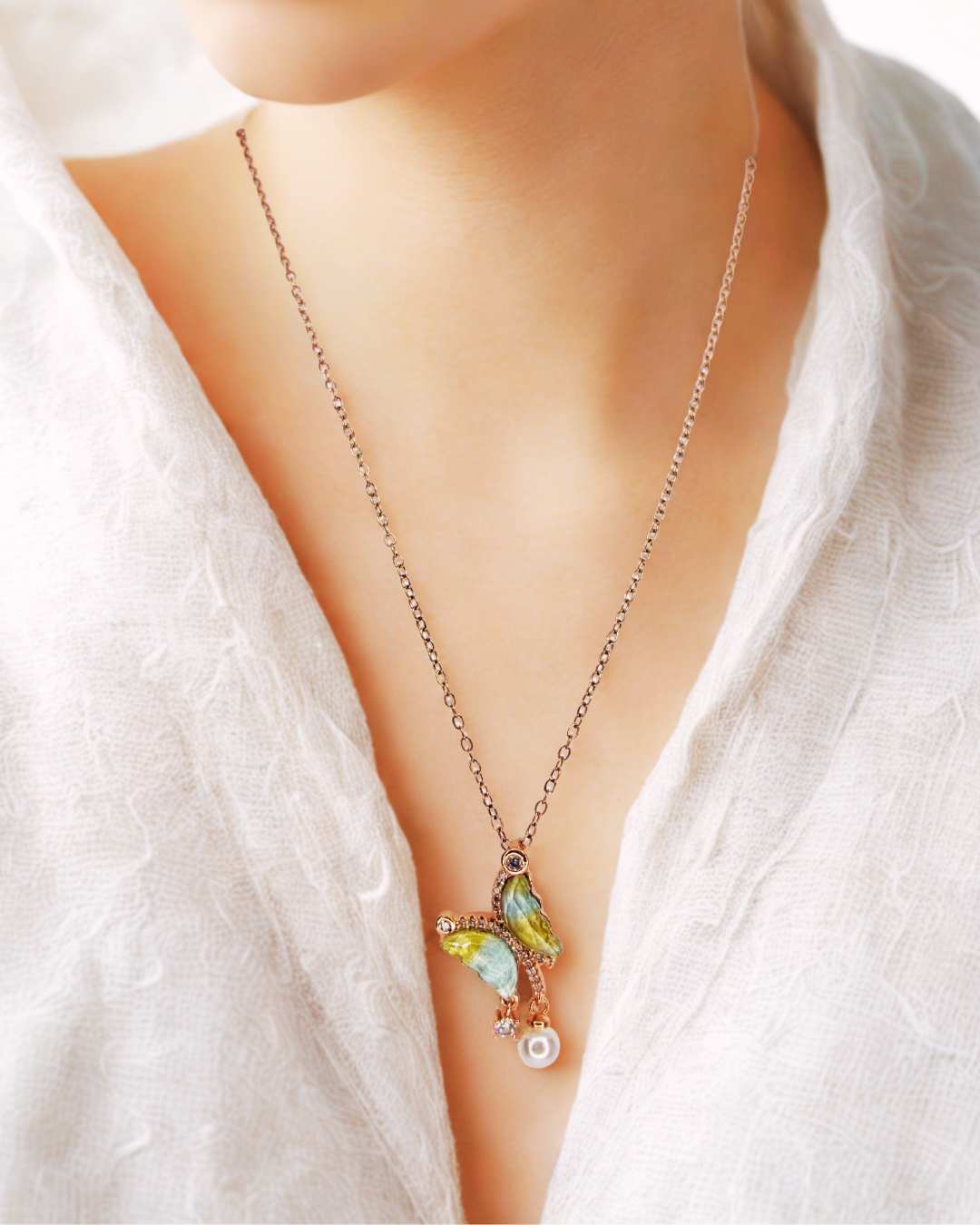 Blush Pegasus Korean Pendant