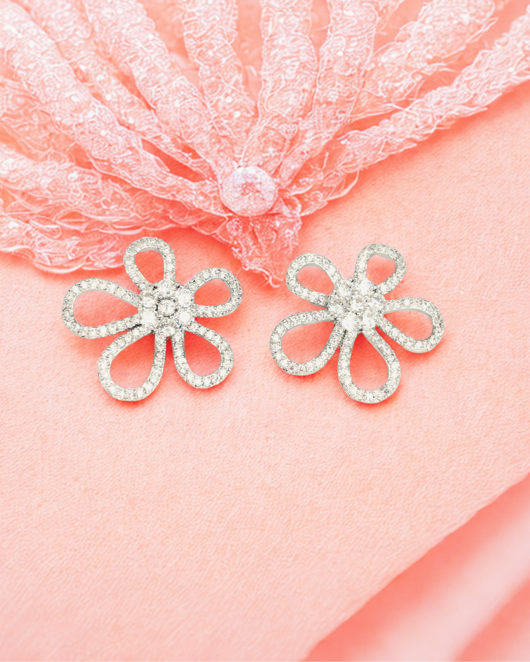 Twinkle Bloom Studs Earrings