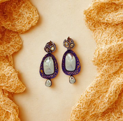 Noor-E-Nazakat Kundan Earrings