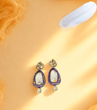Noor-E-Nazakat Kundan Earrings