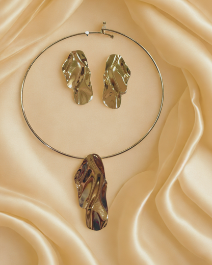 Lava Luxe korean jwellery set