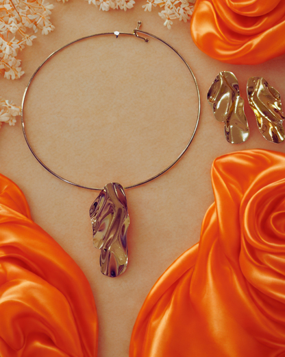 Lava Luxe korean jwellery set