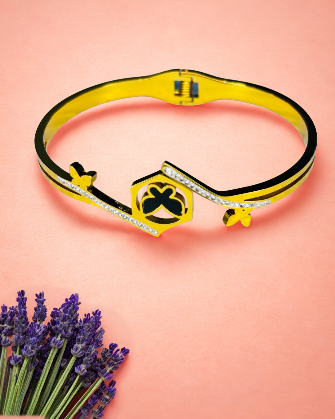 Clover Luxe Cuff Bracelet