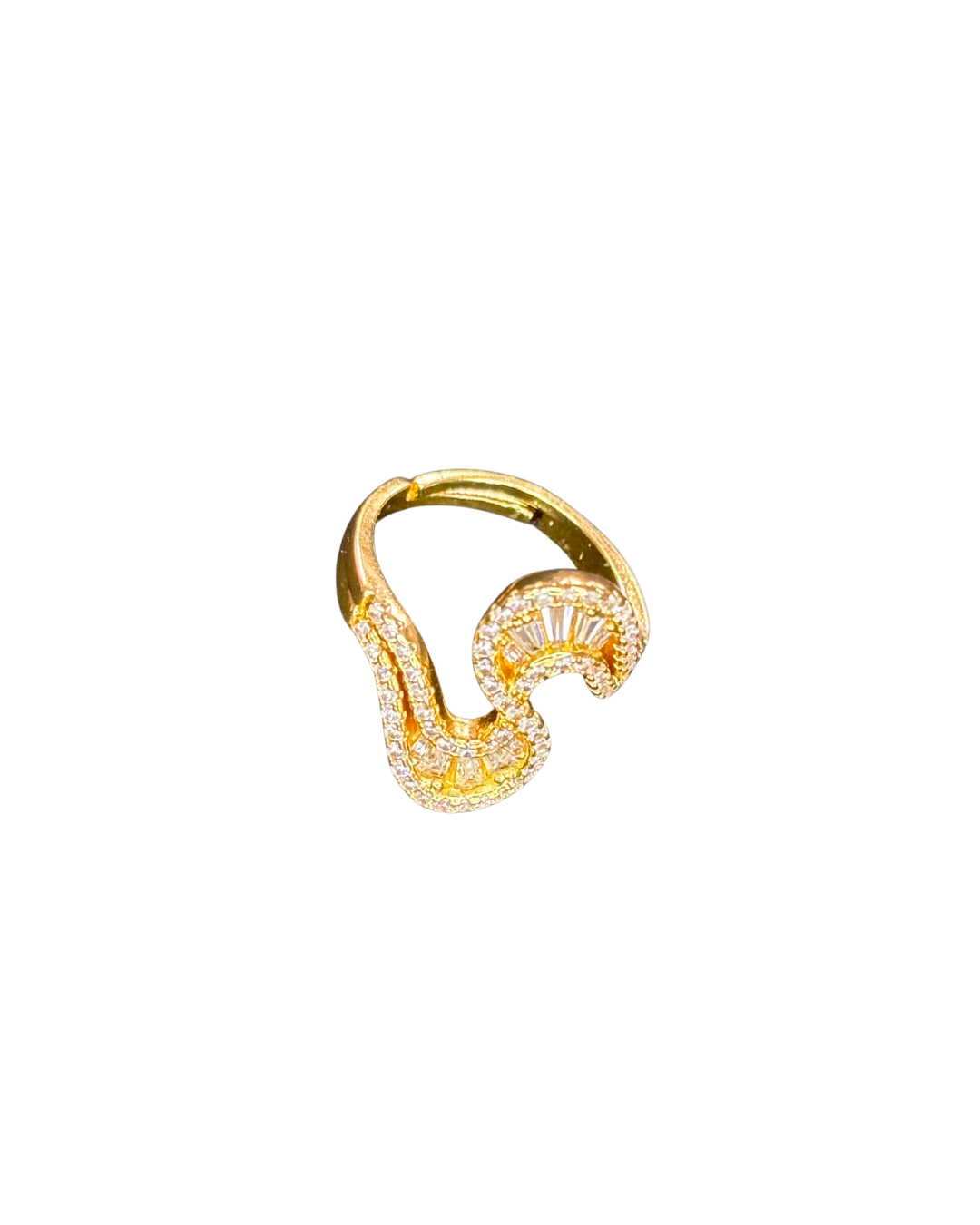 Swirl of Grace Korean Ring