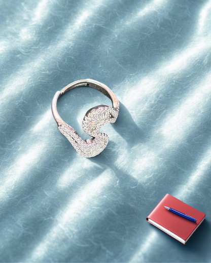 Swirl of Grace Korean Ring