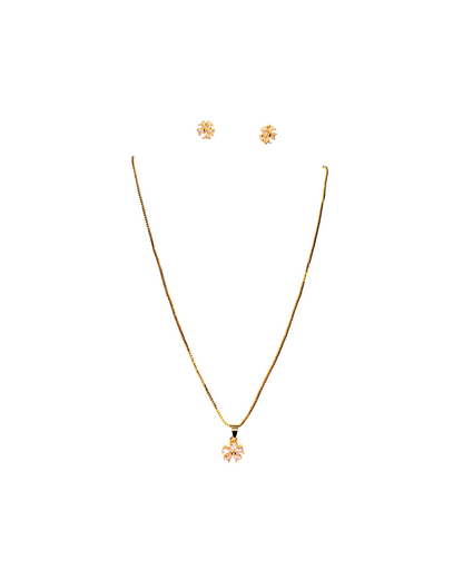 Blossom Bow Pendant Set