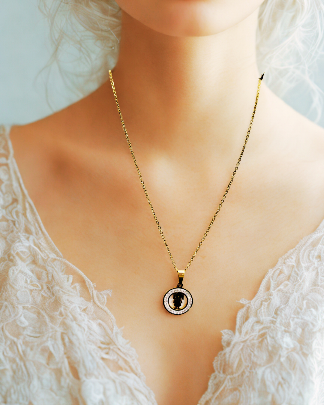 Regal Silhouette Pendant