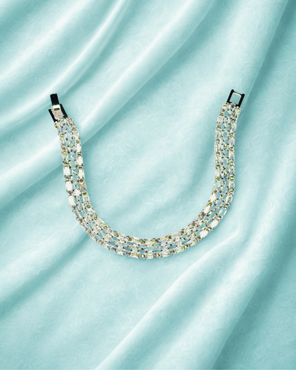 Crystal Cascade Bracelet