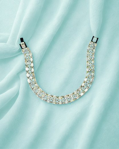 Crystal Cascade Bracelet