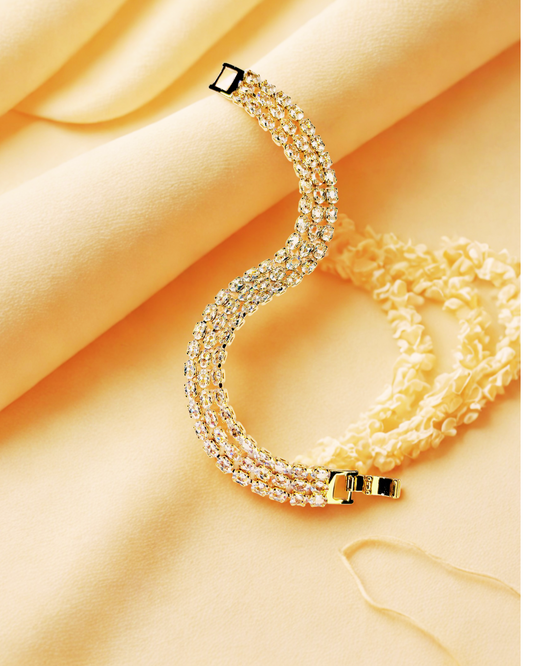 Golden Glimmer Bracelet