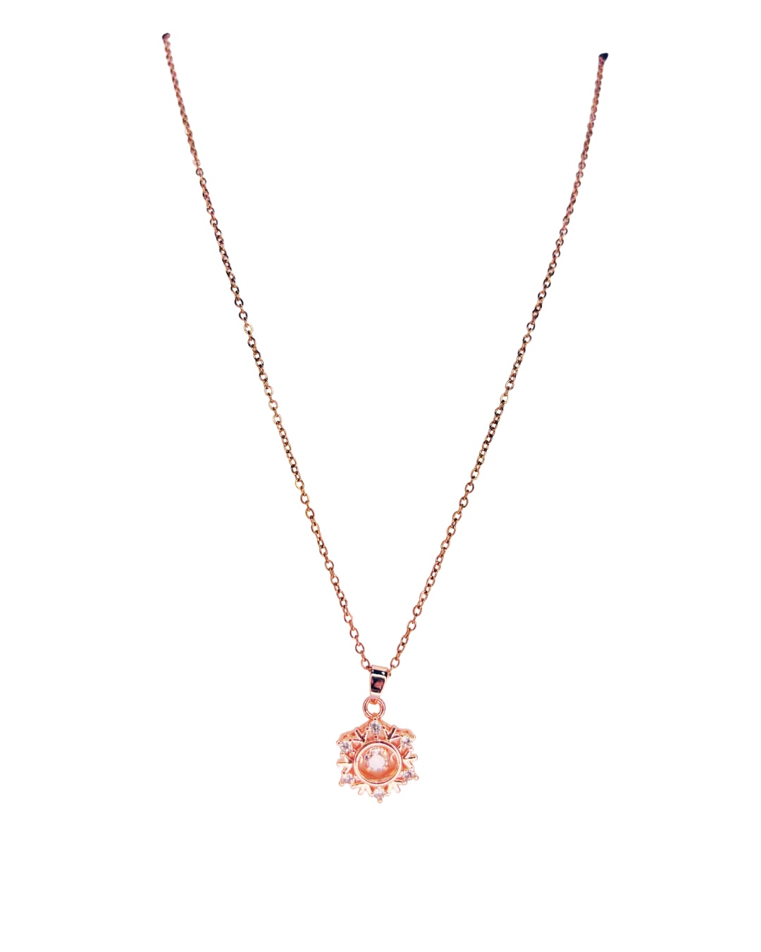 SunAura Rose Pendant