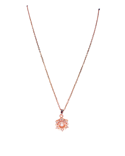 SunAura Rose Pendant