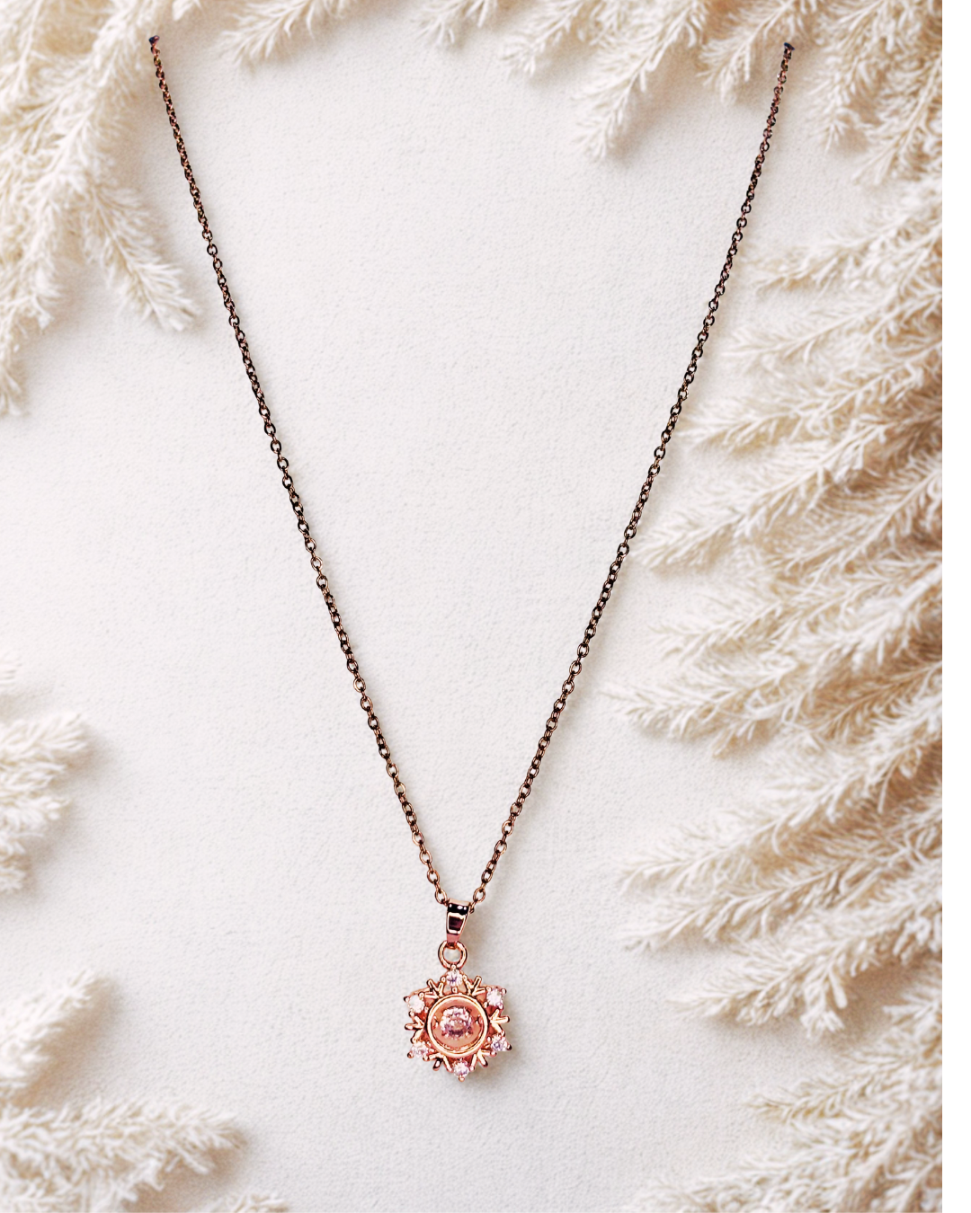 BlushSun Radiant Pendant