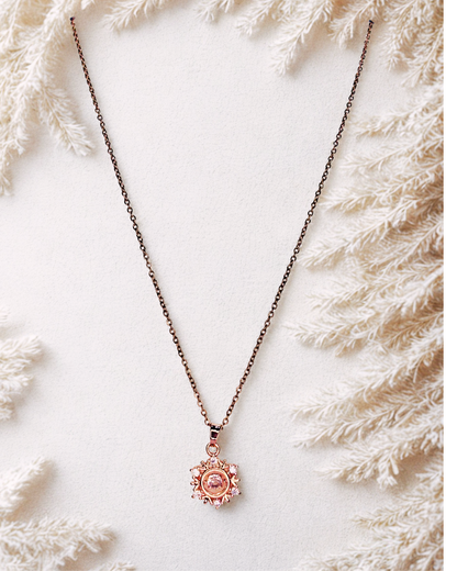 BlushSun Radiant Pendant