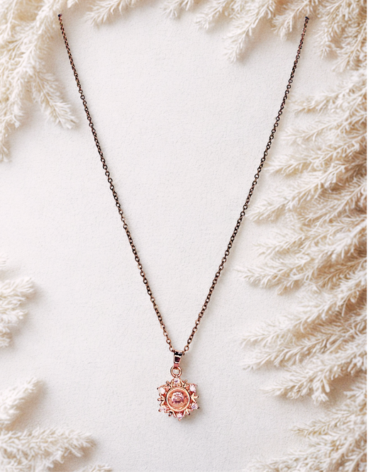 BlushSun Radiant Pendant
