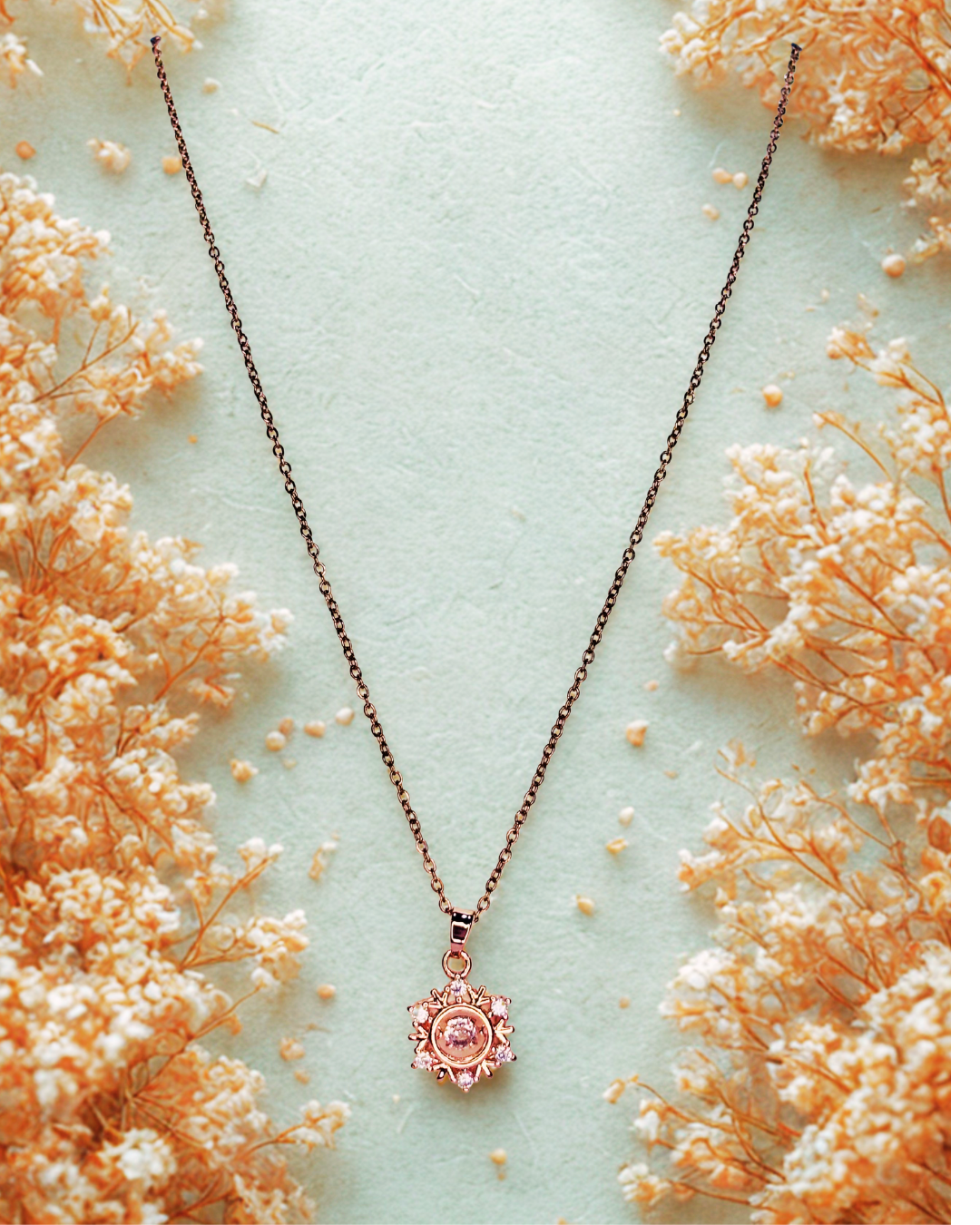BlushSun Radiant Pendant