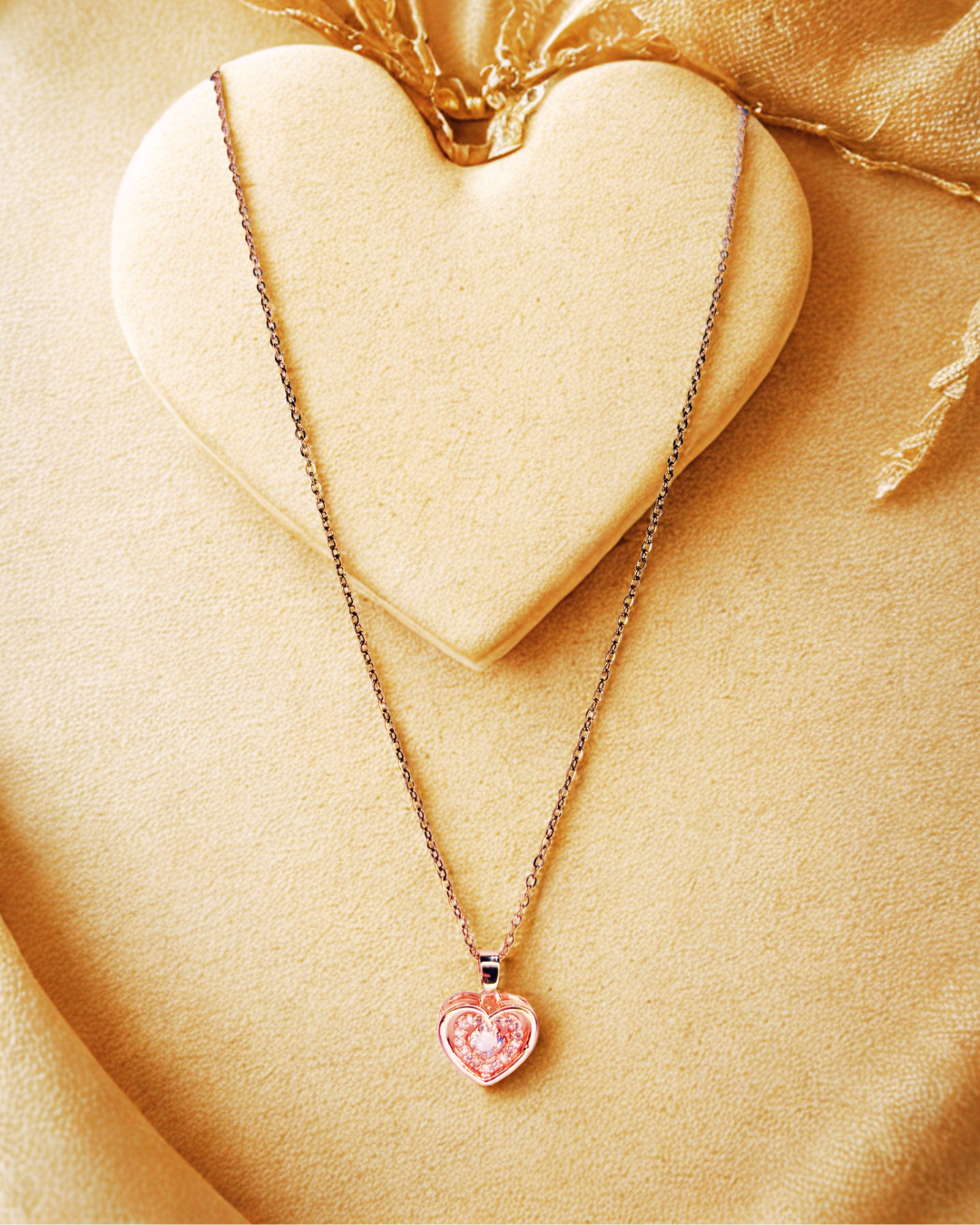 Twinkle Heart Love Pendant