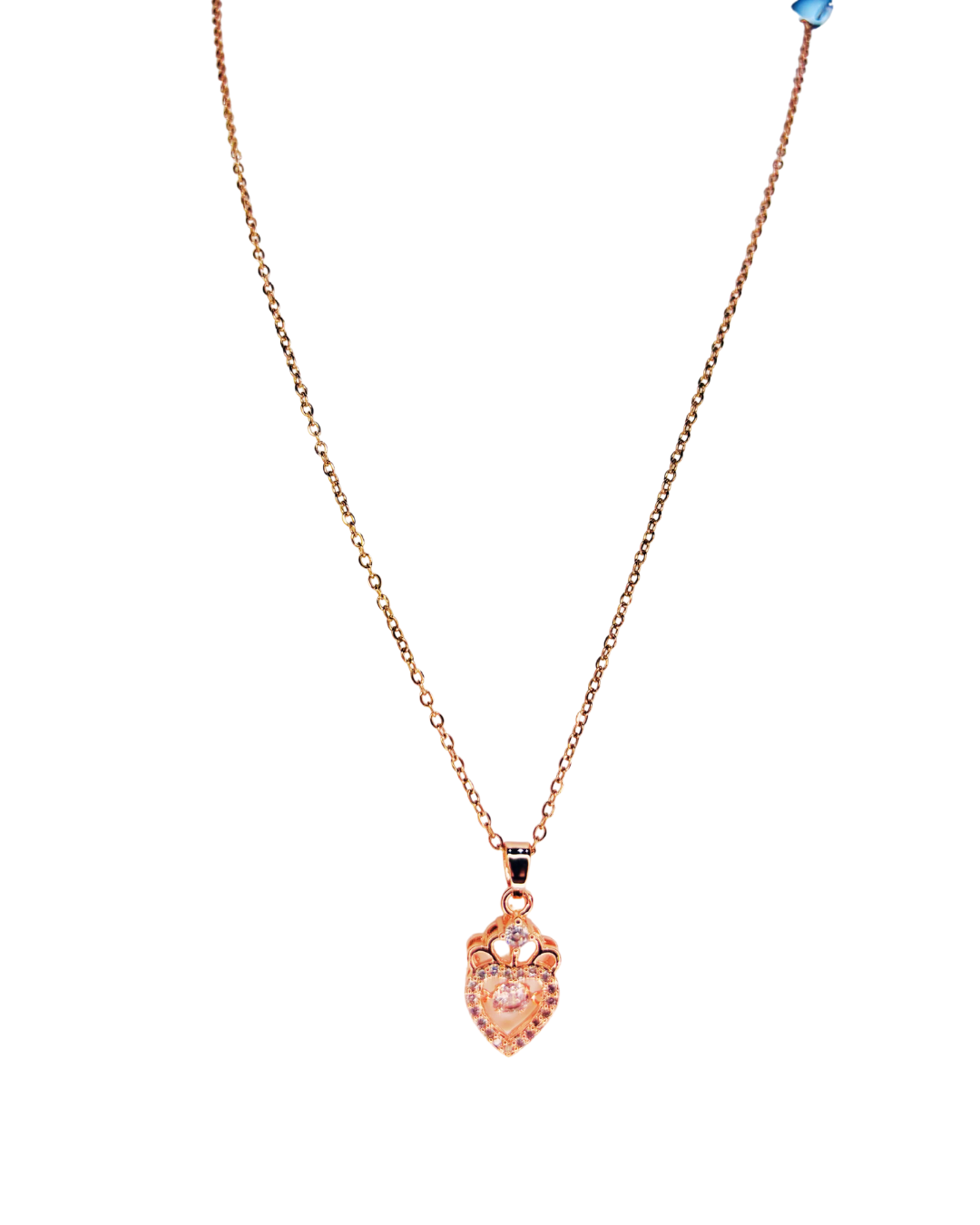 Royal Heart Pendant Necklace