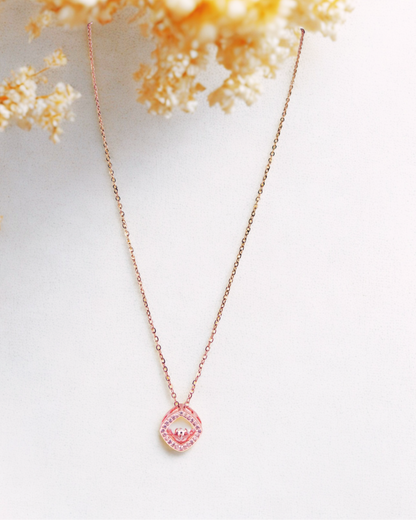 Evil Eye Sparkle Pendant Necklace