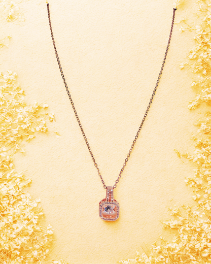 Crystal Luxe Pendant Necklace