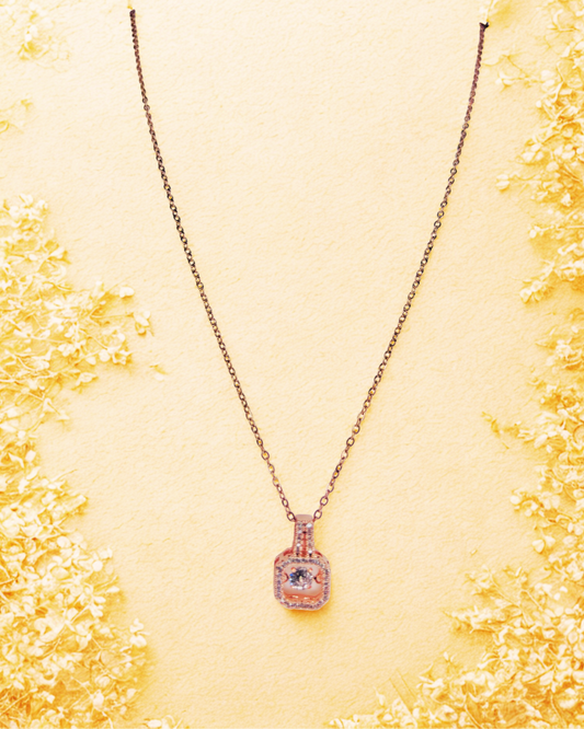 Crystal Luxe Pendant Necklace