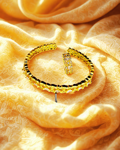 Golden Grace Bracelet & Ring Set