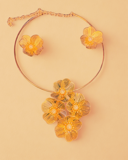Sunshine Bloom Statement Set