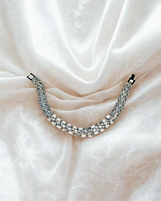 Crystal Glaze Dual-Layer Bracelet