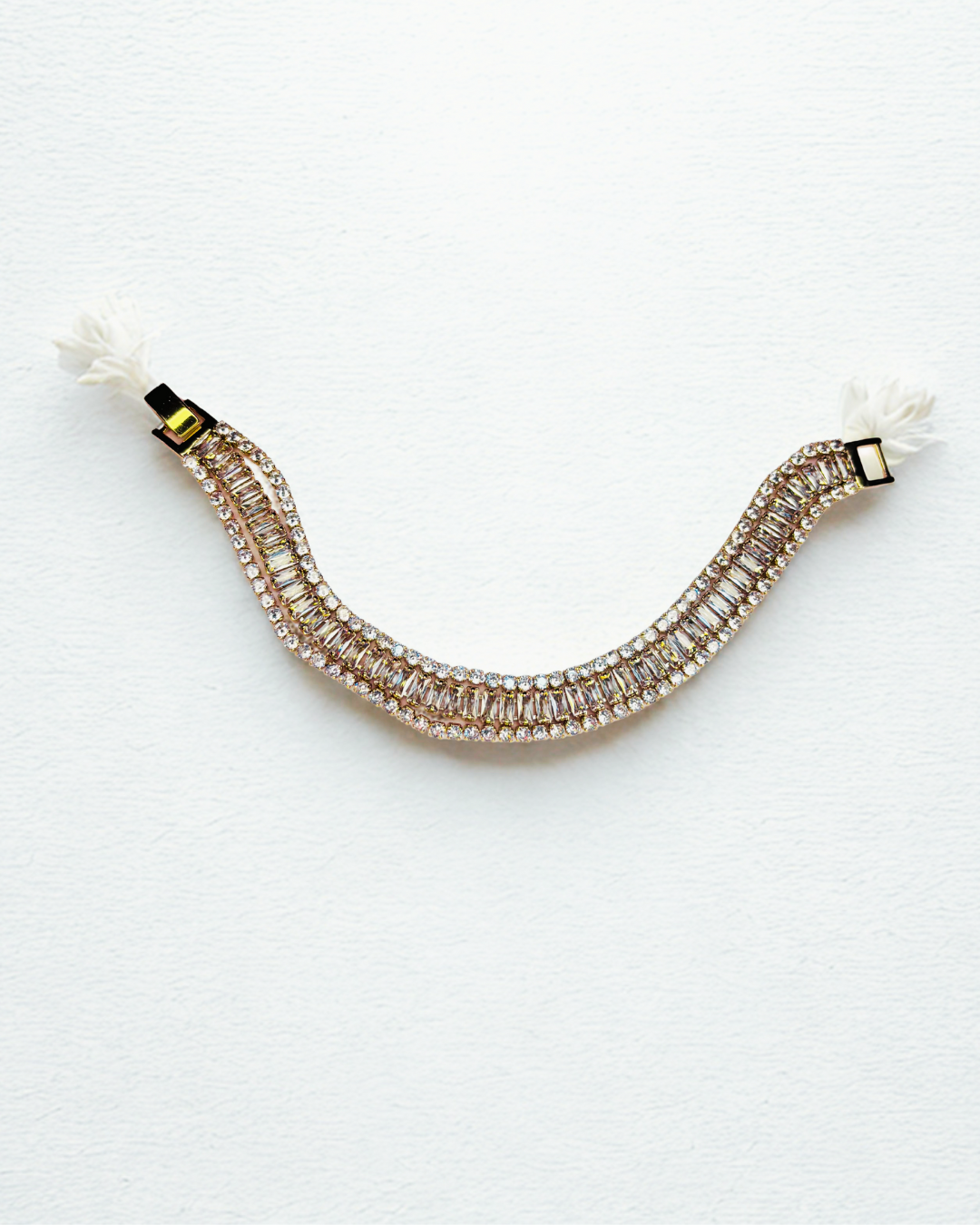 Golden Luxe Baguette Bracelet