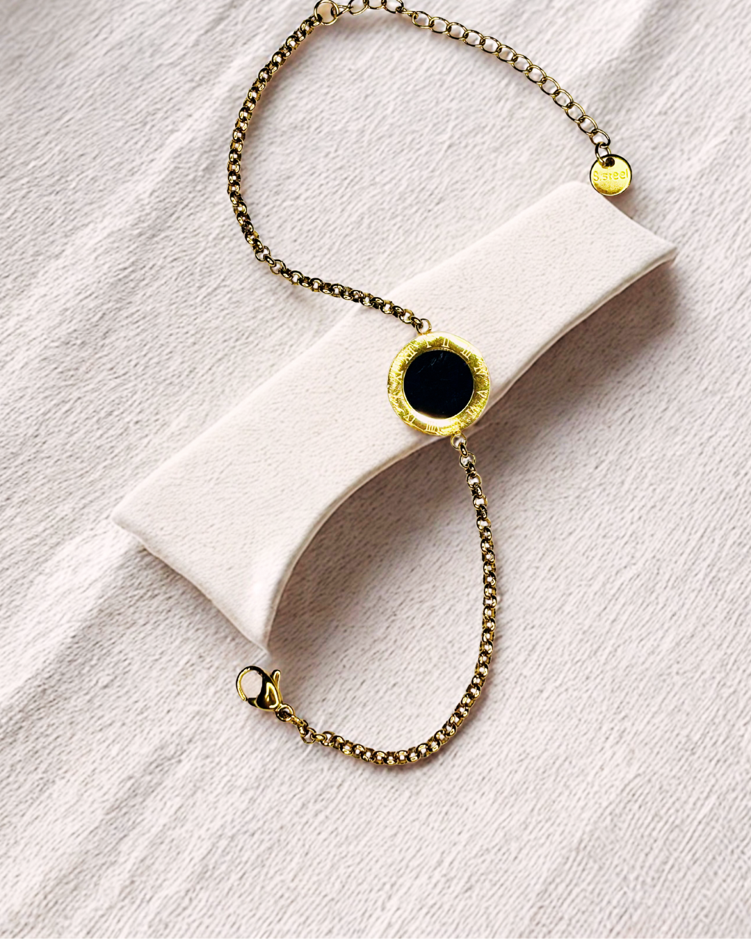 Midnight Charm Link Korean Bracelet