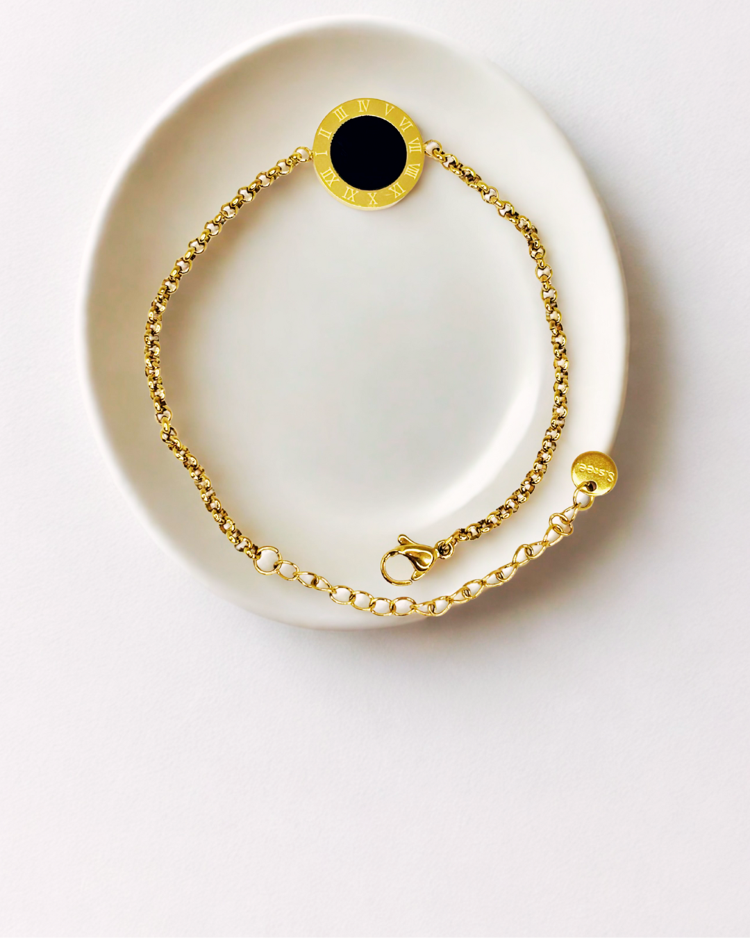 Midnight Charm Link Korean Bracelet