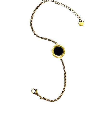 Midnight Charm Link Korean Bracelet