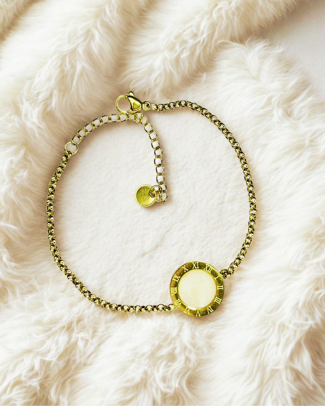 Midnight Charm Link Korean Bracelet