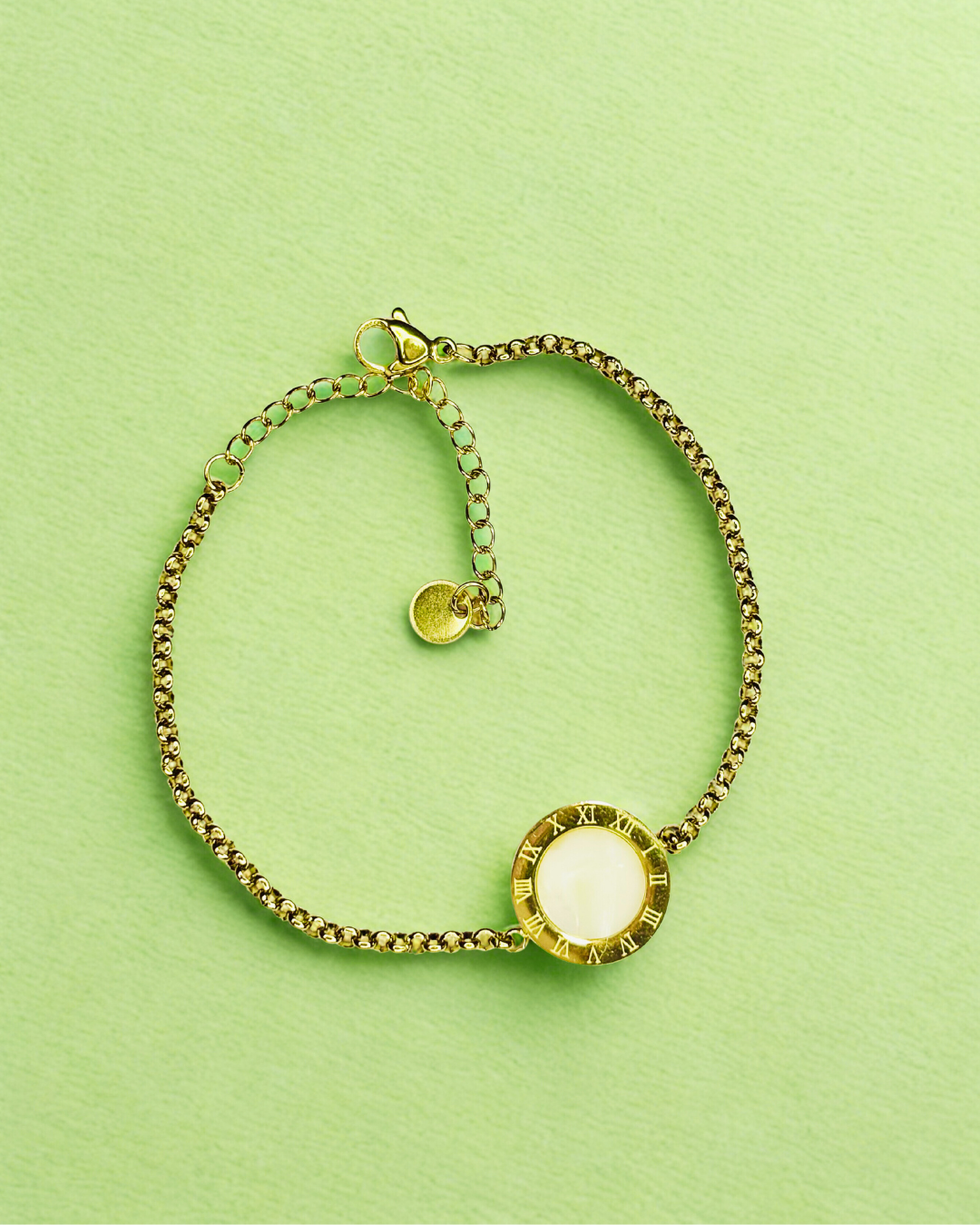 Midnight Charm Link Korean Bracelet