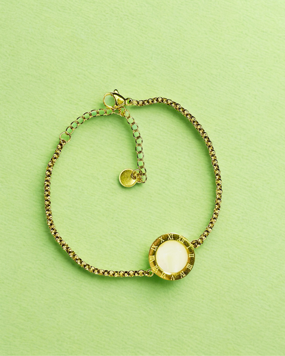 Midnight Charm Link Korean Bracelet