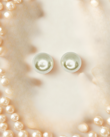 Classic Pearl Dome Studs