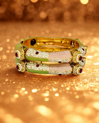 Meenakari Kada Bangles