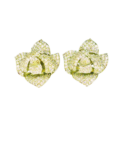 Rose Radiance Studs Earrings