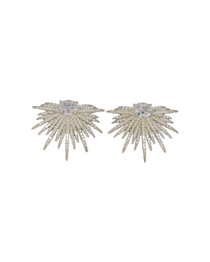 Celestial Starburst Studs Earrings