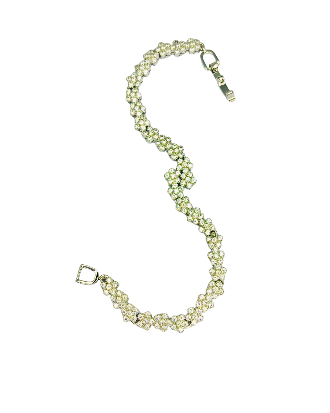 Golden And Silver Bloom Bracelet