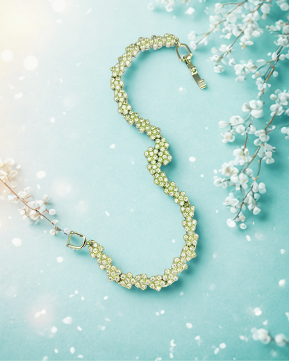 Golden And Silver Bloom Bracelet