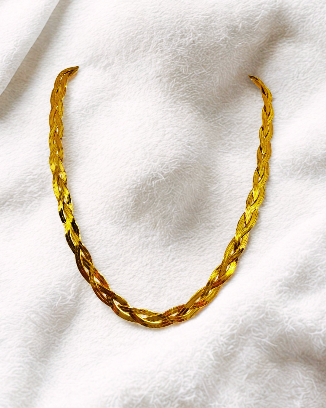 Twisted Luxe Gold And Silver Chain