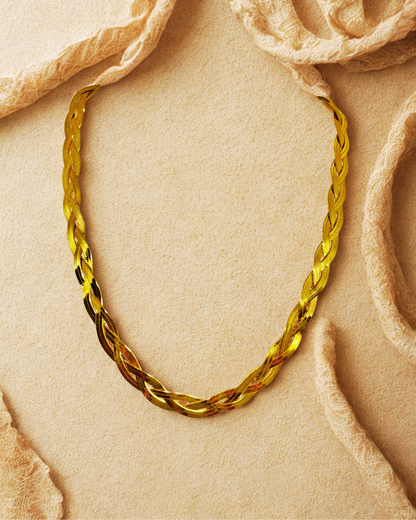 Twisted Luxe Gold And Silver Chain