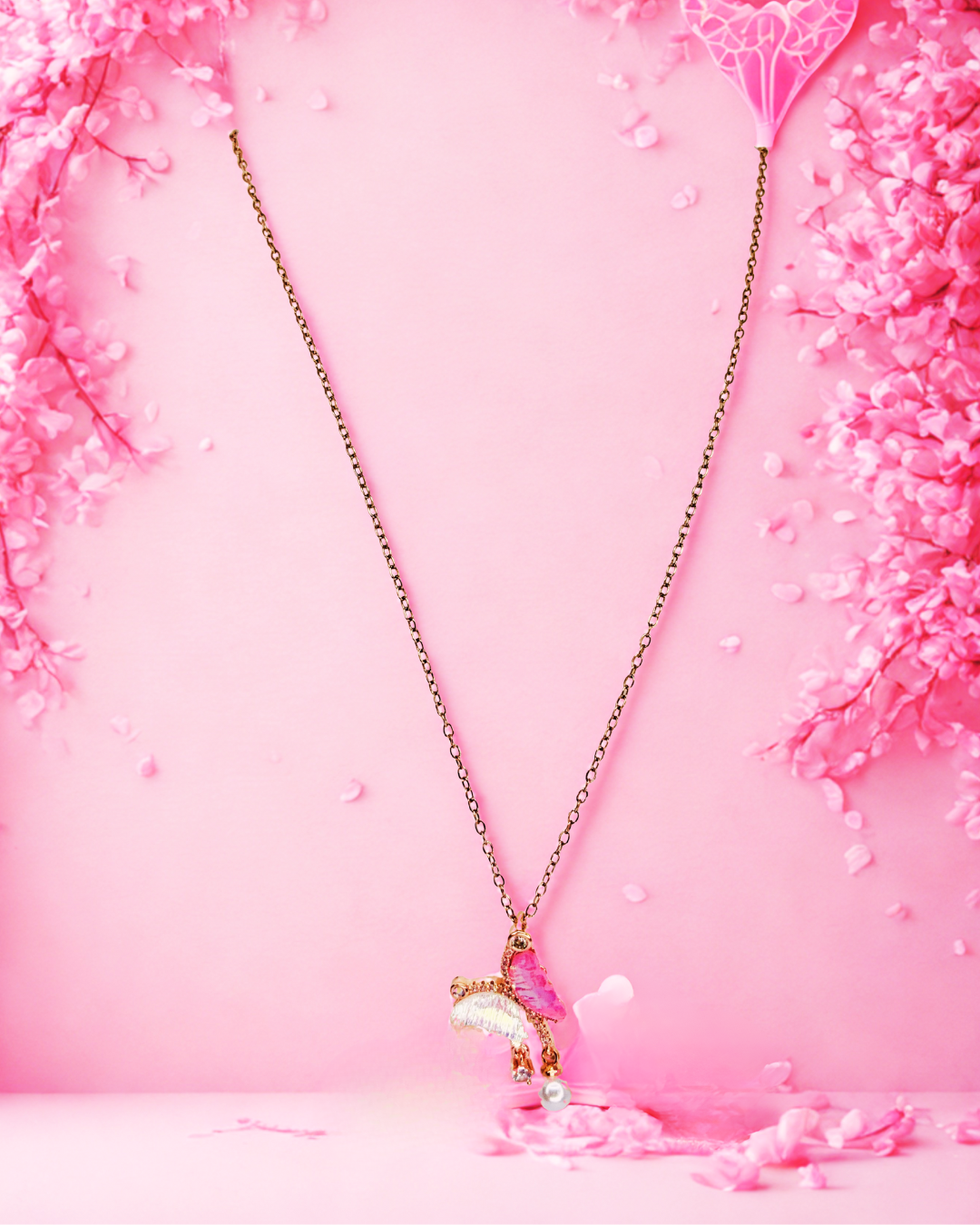 Blush Pegasus Korean Pendant