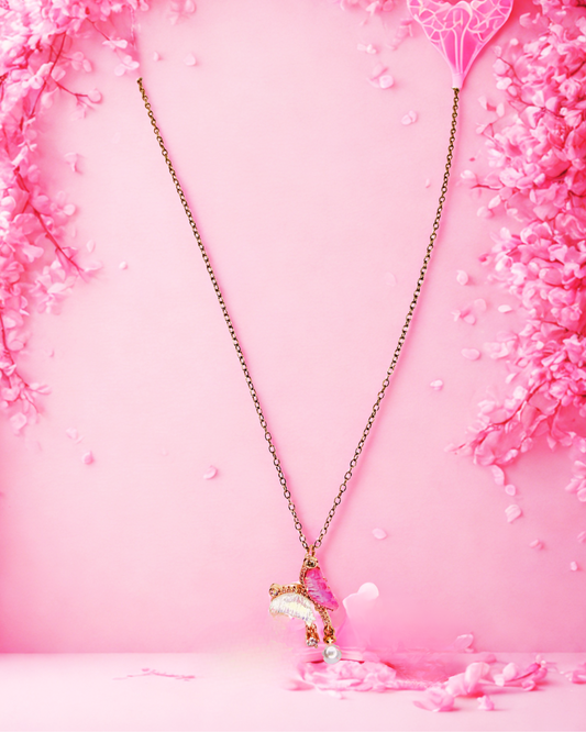 Blush Pegasus Korean Pendant