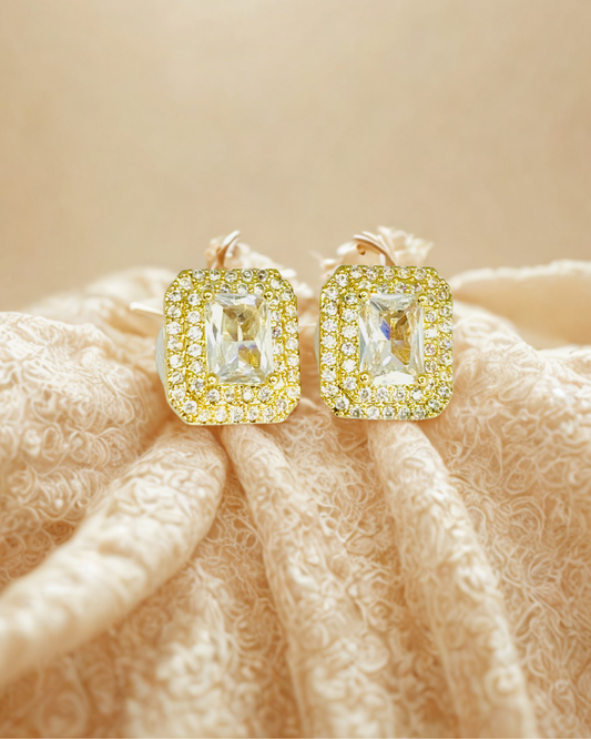 Crown Luxe Studs Earrings