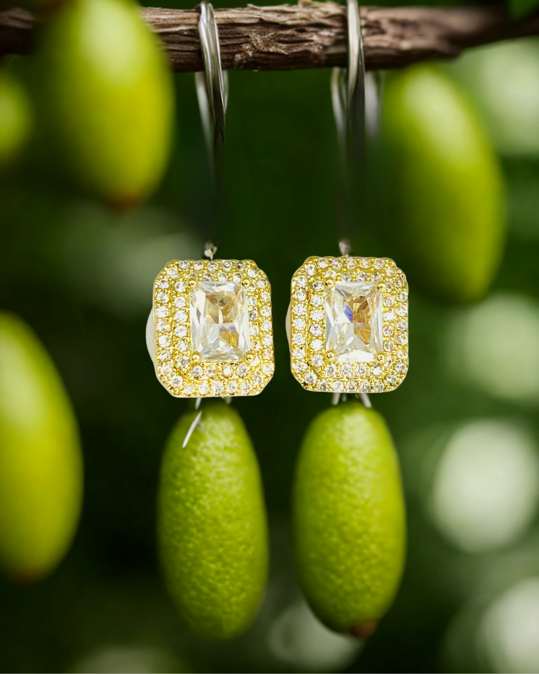 Crown Luxe Studs Earrings