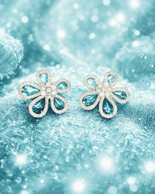 Twinkle Bloom Studs Earrings